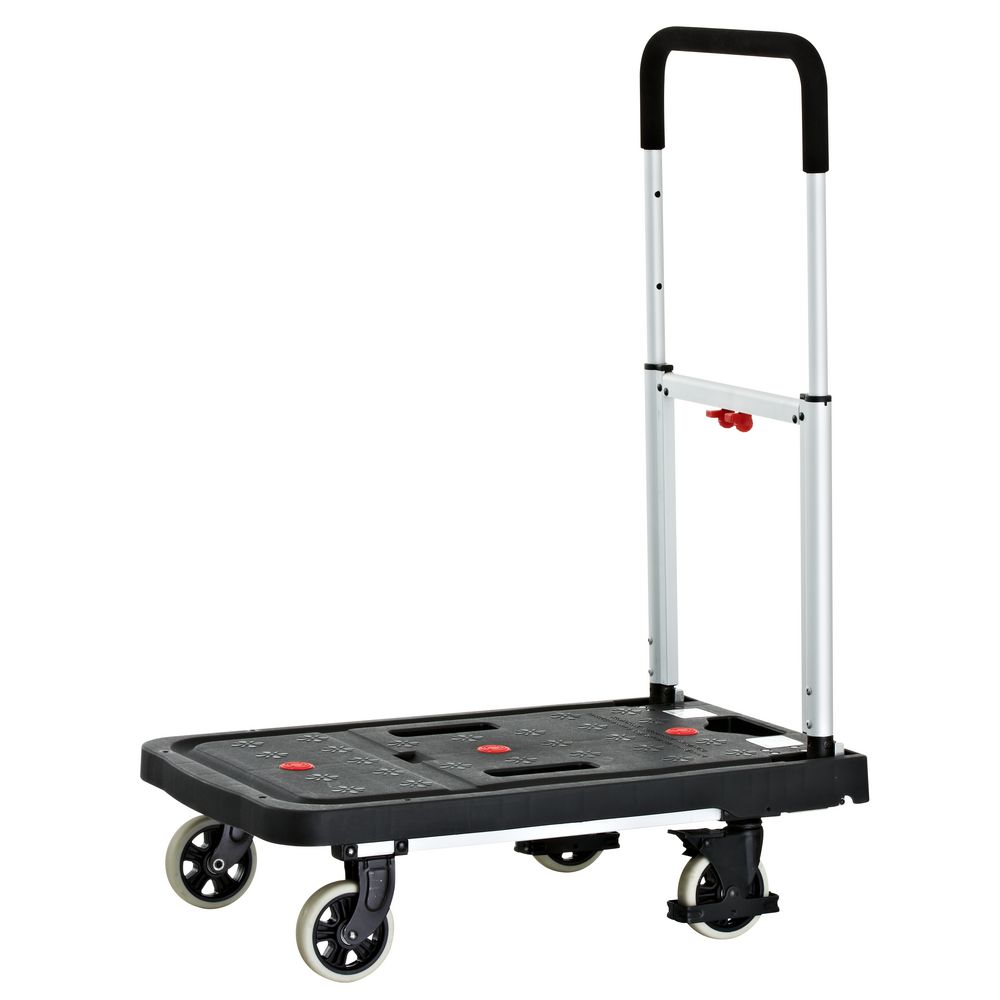 Flatform Truck 4 Wheeled Dolly with Brake